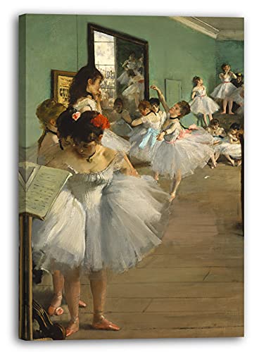 Printed Paintings Impresión sobre Lienzo Edgar Degas - La Clase d...