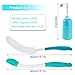 Butt Wiper Set - 3 Toilet Aids for Wiping Tool Butt Cleaner, Bidet Bath Brush Long Handle Bottom Buddy Wiping Aid for Disabled, Self Wipe Tools Personal Hygiene Kit Portable for Hospital Daily Travel