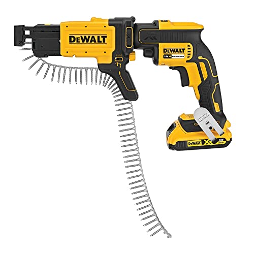 Chargeur vis en bande DEWALT pour plaquiste et rénovation de maison - 5
