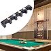 kowaku Pool Cue Holder, Cue Rest, Stable Pool Table Accessories, Weighted Holds 5 Cues Billiard Cue Rack Pool Stick Holder