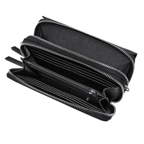 Image of Lanyani RFID Crossbody Wallet Wristlet Purse with Phone Pocket For Women Vegan Leather