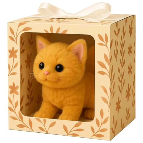 Mis Juguetes realistas para Gatos, brindan alegría y Calidez infinitas, actúan como un Gatito Real, Robot de Gato de Peluche Interactivo para Adultos Que Caminan, maúllan y mueven la Cola Mis Juguetes realistas para Gatos, brindan alegría y Calidez infinitas, actúan como un Gatito Real, Robot de Gato de Peluche Interactivo para Adultos Que Caminan, maúllan y mueven la Cola