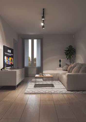 Matter Essentials 3 Lampadine LED GU10 RGBW Smart e Dimmerabile - Luci Led 16M Colori, Matter over Thread, Bluetooth - Illuminazione - Immagine 5