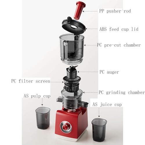 Extracteur de jus commercial pour bars et buffets vitaminés 200W - 8