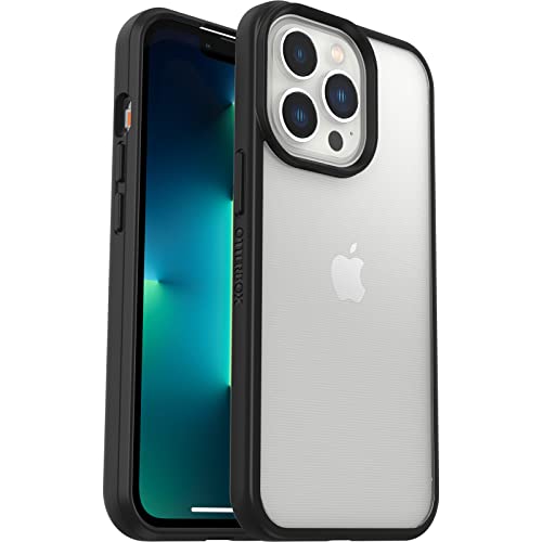 OtterBox for Apple iPhone 13 Pro、スリム落下防止ケース、洗練されたケース、透明/ブラック - リテールボックスなし