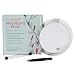 MagicBee 15x Magnifying Mirror w/Tweezers - Premium Quality | Great for Makeup | Natural Beauty Essential | Eyebrow and Eyelash Removal | Travel | White | Stainless Steel | Handheld | Round