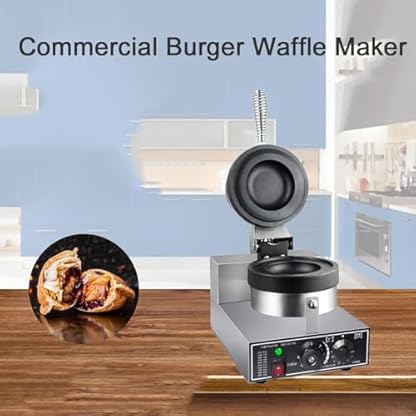 Burger-Maker, elektrischer Burger- und Panini-Press-Maker, Antihaft-Oberfläche für schnelles Kochen, ideal für den privaten und gewerblichen Gebrauch – Bild 5