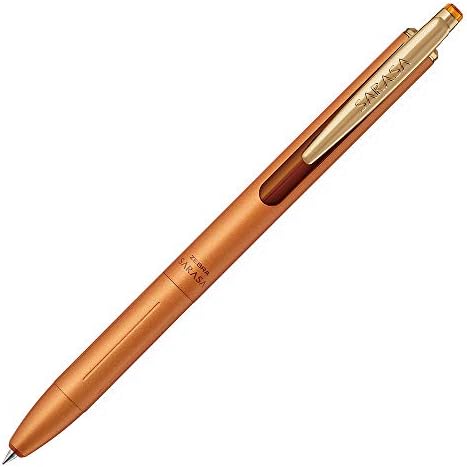 ZEBRA Gel Ballpoint Pen, Sarasa Grand 0.5mm Vintage Color, Camel Yellow (P-JJ56-VCY)