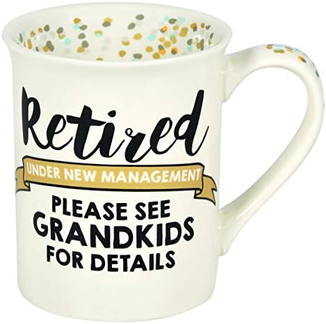 Enesco 6005700 Our Name is Mud Retired Grandkids Coffee Mug, 16 Ounce, Multicolor image 3