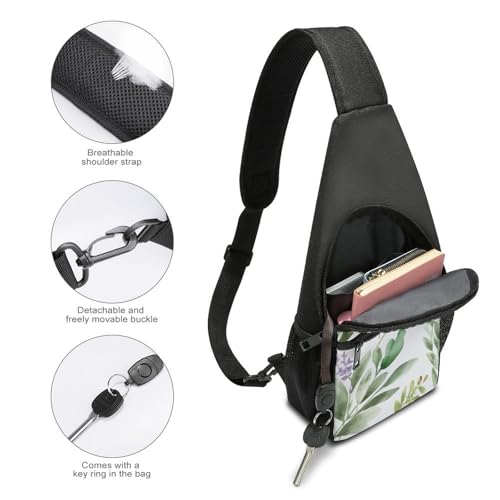 Bolso bandolera casual de poliéster para senderismo unisex miniatura 4
