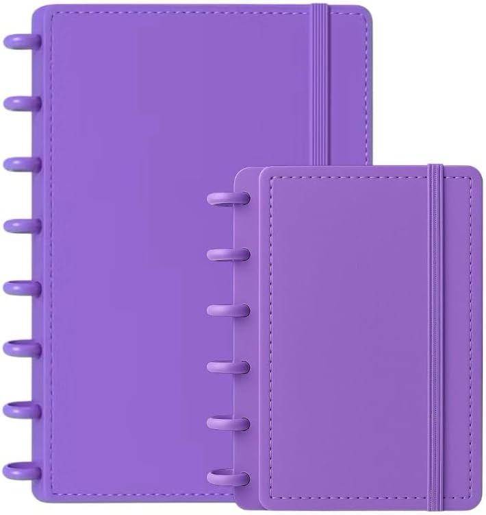Kit 2 Caderno Inteligente A5 A6 Capa Dura