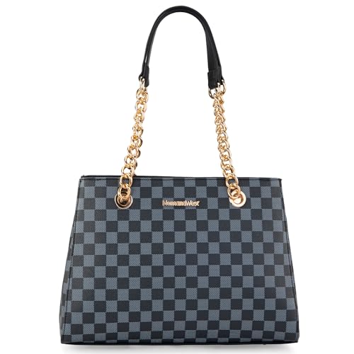 Montana West MEDIUM Chain Shoulder Bag for Women Hobo Handbags Tote Purse - Image 6