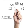 Cat6 Ethernet Cable for Gaming White 30ft LAN Network Patch Cord Wire - High Speed Internet Cable, RJ45, 24AWG, 500MHz Connectors for Router Modem, Compatible with PS3 PS4 PS5
