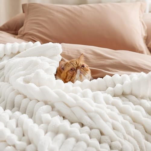 Generisch Kuscheldecke Flauschig 70x100CM,Herbst Decke Für Baby,Weiche Plüsch Bettdecke,Sofadecke,Autodecke,Flanell Wärmedecke,Couchdecke,Wohndecke Herbstdecke für Couch Bett Sofa（Khaki）