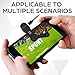 Sabary 2 Sets Auto Clicker for Smart Phone, Fast Screen Tapping Device Auto Tapper Continuous Click Simulation Finger for Games, Live Likes, Flash Deals, Reward Tasks, Plug and Play (Black)