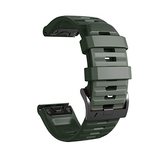 Bracelet silicone de qualité pour montre Garmin Fenix 7X 6X Pro 26mm