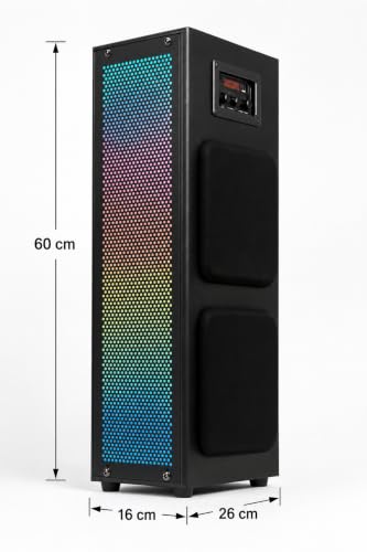 Image of BENCLEY B2926 Double Woofer Tower Speakers /Bluetooth Speaker /Multimedia Speaker /Home Theater with FM Pen Drive Mobile Aux Support (60 cm Height)