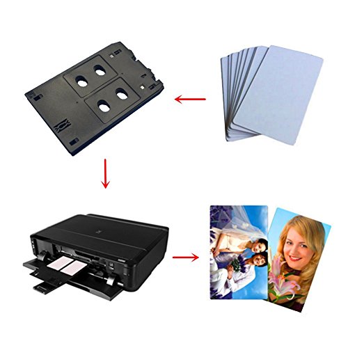 Abbaoww Inkjet PVC Card Tray for Canon J Type Printers PIXMA MX922