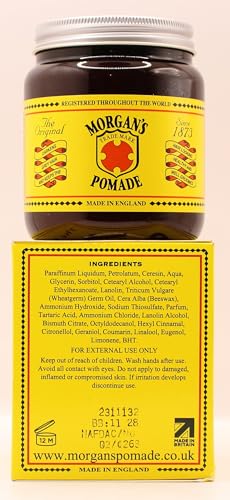 Morgan’s Mens Hair Dye Pomade - The Original ! (200 Grams) by Q7S