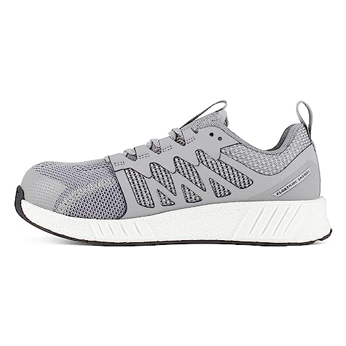 Image of Reebok Mens Fusion Flexweave Work Safety Composite Toe Athletic Work Shoe