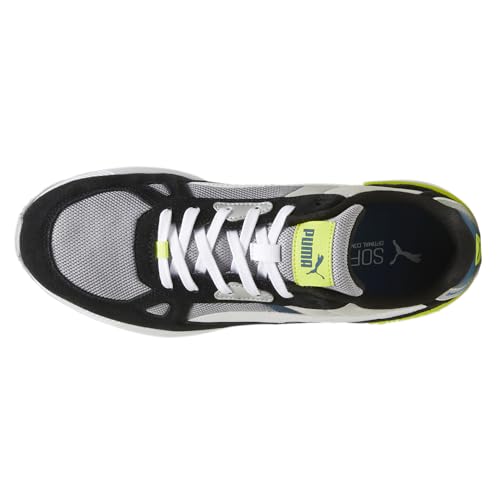 PUMA Mens Graviton Pro Lace Up Sneakers Shoes Casual - Black, Grey4