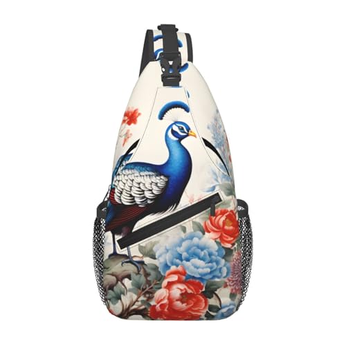 Mochila tipo sling NLCUIQ para hombres y mujeres