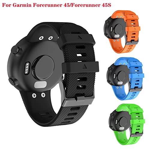 Bracelet montre connectée Garmin Forerunner 45S silicone interchangeable