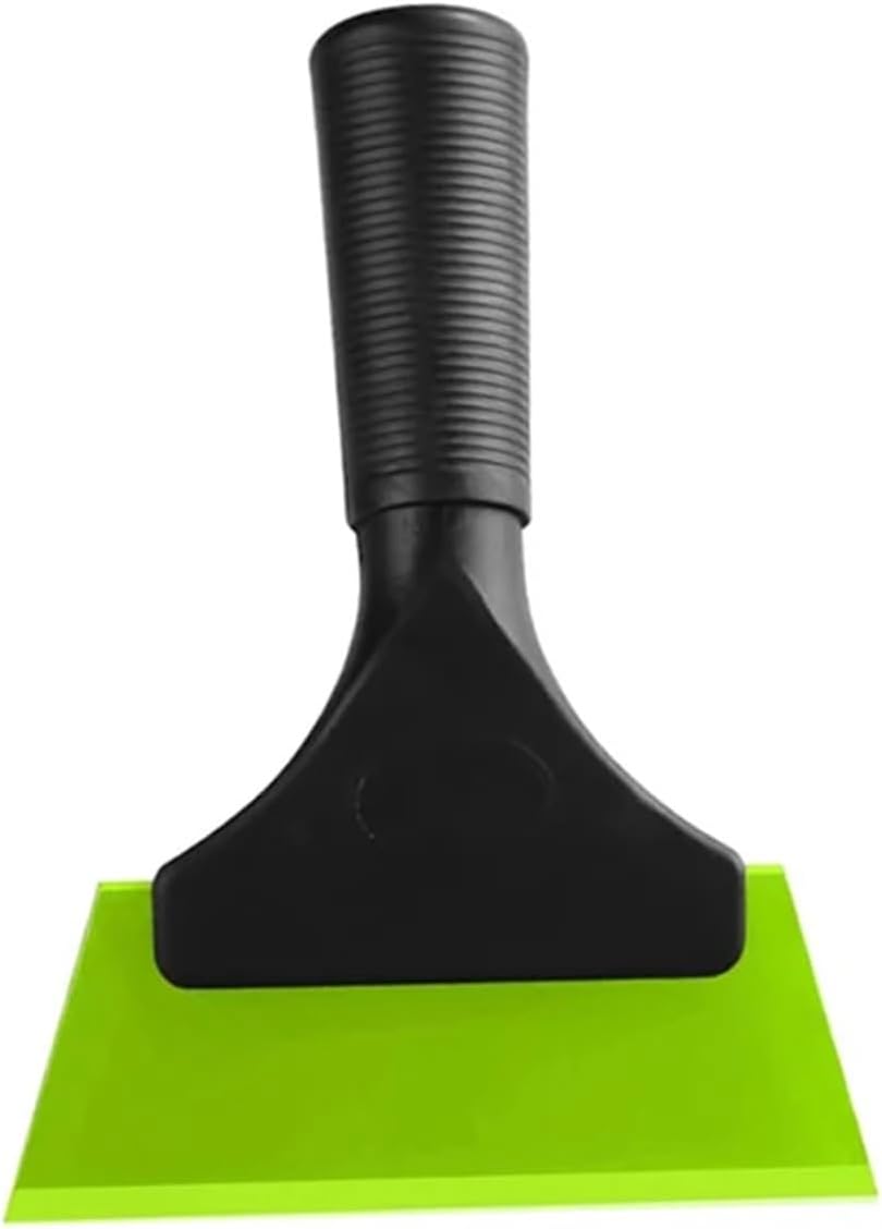 Mini Squeegee 4pcs Silicone Car Scraper - Rubber Water Wiper, Window Tint/Glass/Mirror, Car Accessories(Green)