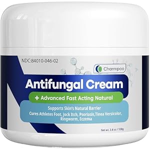 Charmpoo Cream for Athletes Foot Treatment-Jock Itch Ringworm Anti Itch Cream for Men and Women 3.4 oz(100g)