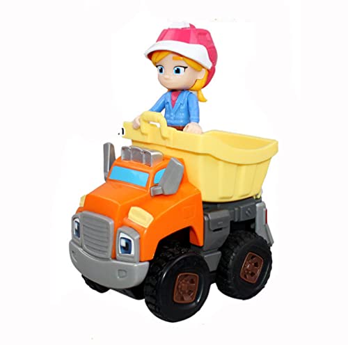 HIL LIGHT Coche De Juguete De Plástico Coche Inteligente para Mascotas Tire hacia Atrás del Coche Juego De Juguetes para Niños Coche De Inercia Gusto Coche De Juguete Juego Mental, Amarillo Cover