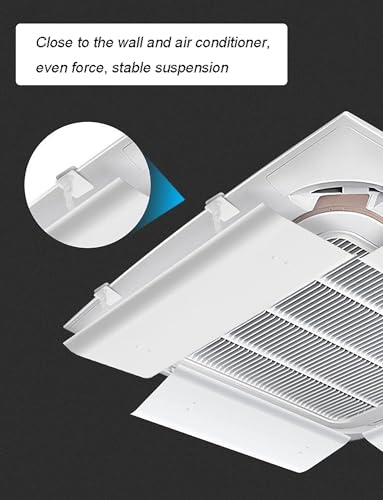 Déflecteur de ventilation de plafond réglable contre air direct - 4