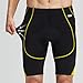 Santic Cycling Men's Shorts Biking Bicycle Bike Pants Half Pants 4D Coolmax Padded Yellow XL