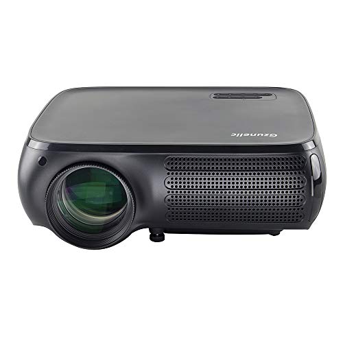 Native 1080P Android Projector - Gzunelic 7000 Lumens Smart Wi-Fi Bluetooth Projector, ±50° 4D Keystone Correction, X/Y Zoom, 10000:1 Contrast, LED Video Proyector Wireless Mirror for iPhone ?Android