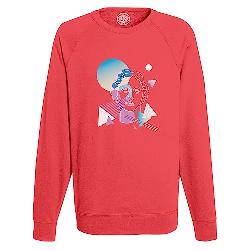 Sweat Shirt Homme Statue Line Art au style minimaliste moderne et abstrait