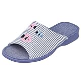  Garzon 2538.161 Zapatillas de casa Mujer - Textil para: Mujer Color: Indigo Talla: 39
