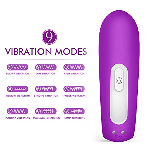 Rechargeable Clitoral & G-Spot Vibrator, Waterproof Couples Vibrator With 9 Powerful Vibrations, Wireless Remote Control Clitoris G Spot Stimulator Adult Sex Toy For Women Solo Play Or Couples Fun #TOP1