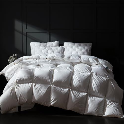 Three Geese Luxury Goose Down Comforter Queen 90x90