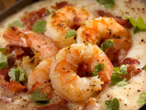 Southern City Flavors Grits And Seasoning Kits - 2 Lbs Stone Ground Grits With Beef And Grits And Shrimp And Grits Spice Mix - Bundled By Louisiana Pantry #TOP2