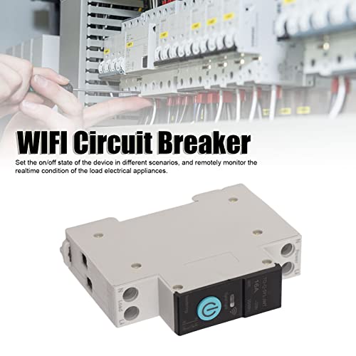 Smart WiFi Switch Circuit Breaker 1P+N 16A DIN Rail - Image 2