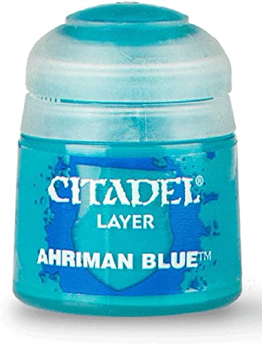 AHRIMAN BLUE Citadel Layer Acrylfarbe Blau Hellblau 22-76