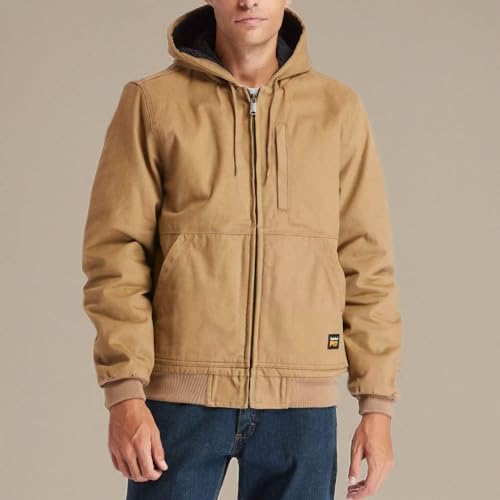 Image of Timberland PRO Gritman Lined Canvas Hooded Jacket