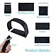 4pcs Non-Slip Adjustable Ellipse Pedal Straps, Secure Stability Leg Exerciser Bands for Seniors Adults, Under Desk Elliptical & Rowing Machine Accessories Home Office Fitness