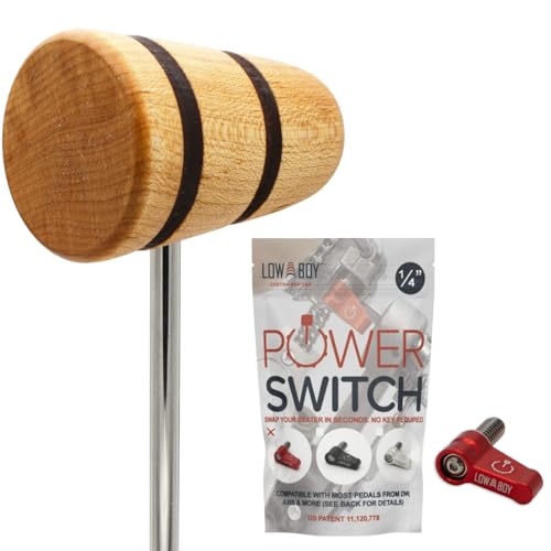 Standard Wood Low Boy Beater con Power Switch 1/4" miniatura 1