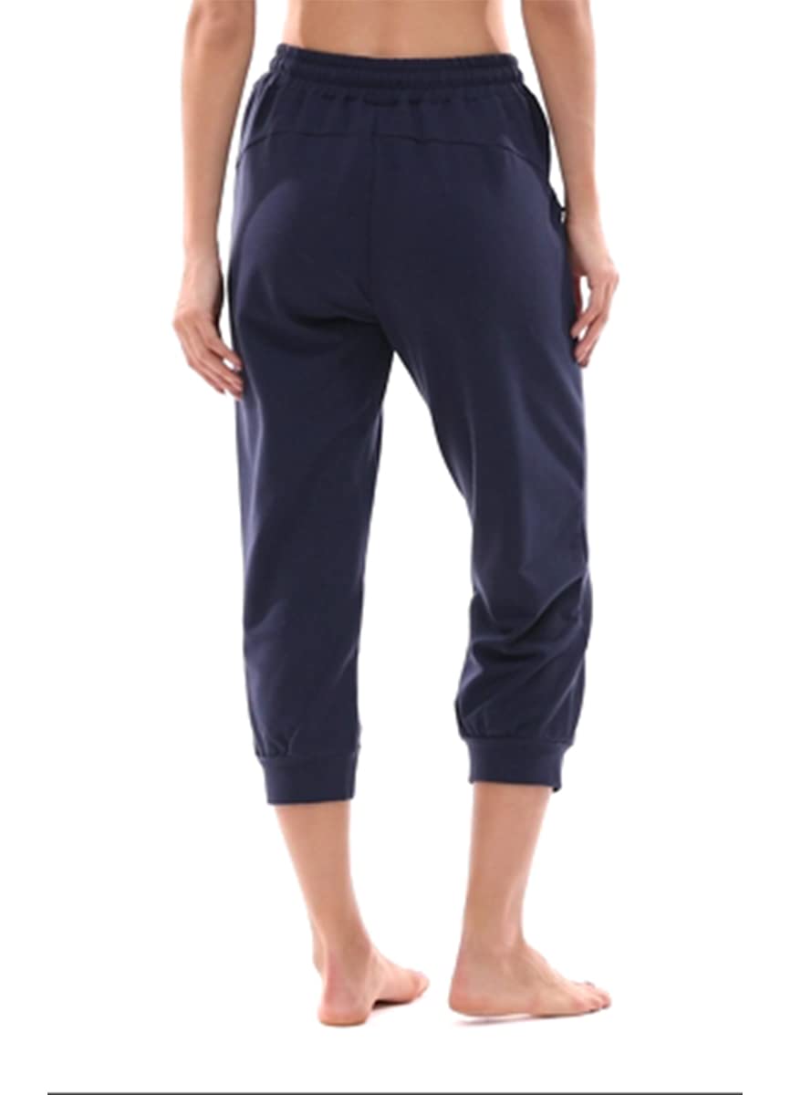 KaiDi Women's Capri Sweatpants Casual Capri Pants with Pockets Capri Joggers Capri Yoga Pants Drawstring Workout Sweatpants