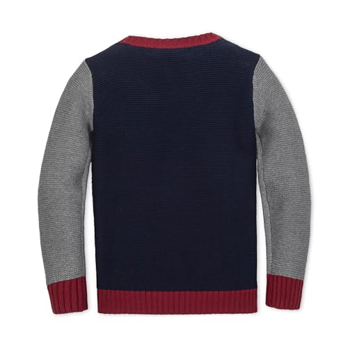 Image of Hope & Henry Girls' Milano Tipped Sweater Dress