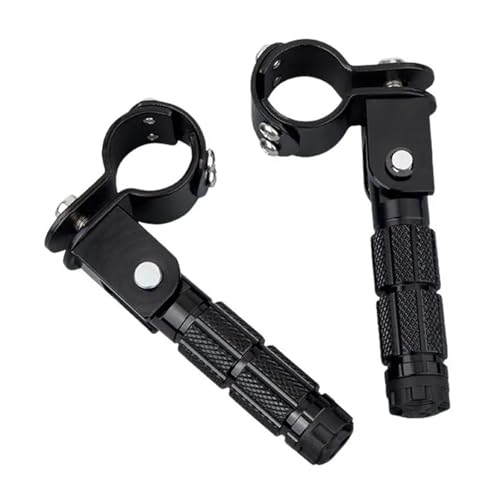 フットペグ 電動スクーター バイク用 バイクに適合するペダル フット 電動折りたたみ式モーター フットペダル モーター パッセンジャー ペダル バイク用品(黒)