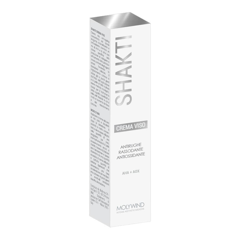 Shakti Crema Viso Notte Anti Età Rigenerante Levigante AHA+AOX - 50 ml