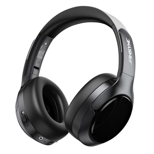 Hybrid Active Noise Cancelling Headphones, Wireless Bluetooth 6.0 Over-Ear Headphones, 70H Playtime with Fast Charging, Hi-Res Audio, Transparency Mode, Deep Bass, Comfort Fit for Travel Office Home