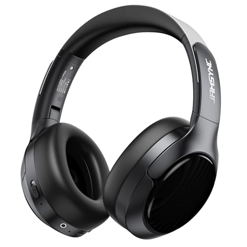 Hybrid Active Noise Cancelling Headphones, Wireless Bluetooth 6.0 Over-Ear Headphones, 70H Playtime with Fast Charging, Hi-Res Audio, Transparency Mode, Deep Bass, Comfort Fit for Travel Office Home