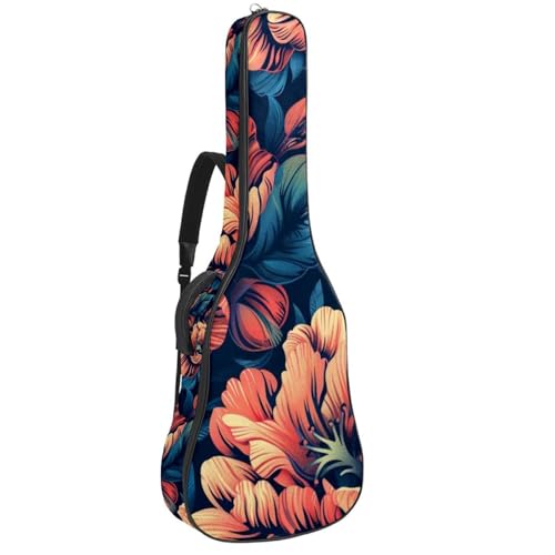 Sac pour guitare avec crochet arrière et poches de rangement fonctionnelles